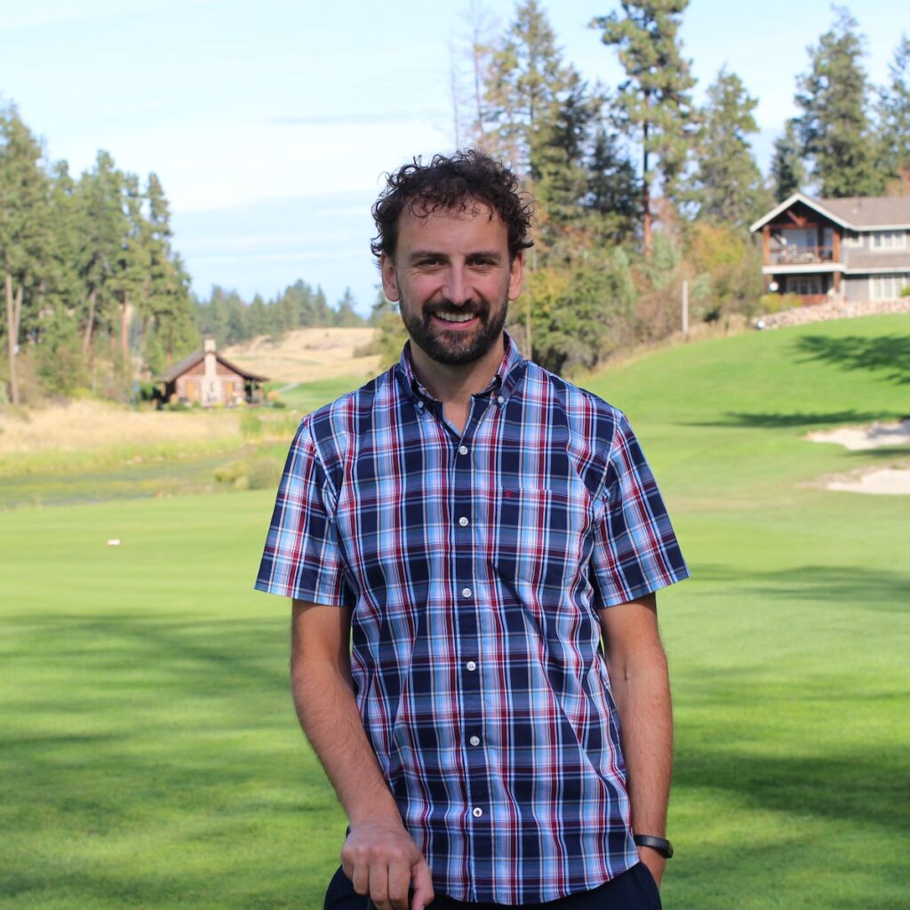 Andrew Koppejan at Predator Ridge Golf Course.